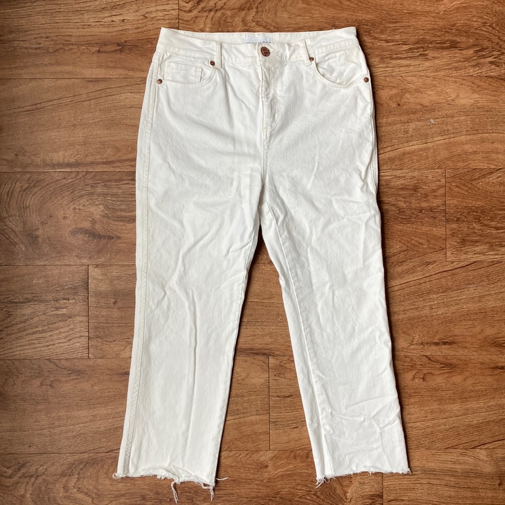 Loft Straight Crop Jeans